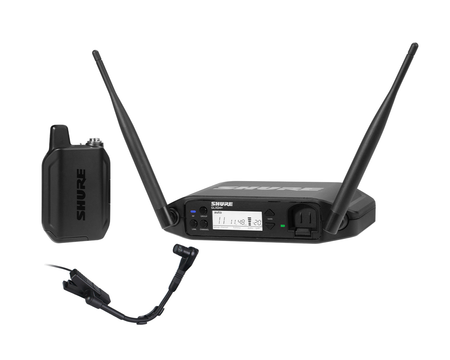 SHUGLXD14UKB98Z4 - Shure GLXD14 and or B98 Wireless Instrument System GLXD1 and or BETA98 or C Z4 Image 1