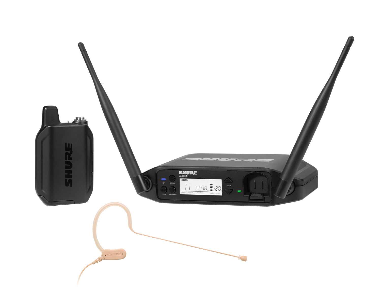 SHUGLXD14UKMX53Z4 - Shure GLXD14 and or MX53 Wireless Headset System GLXD1 and or MX153 Z4 Image 1