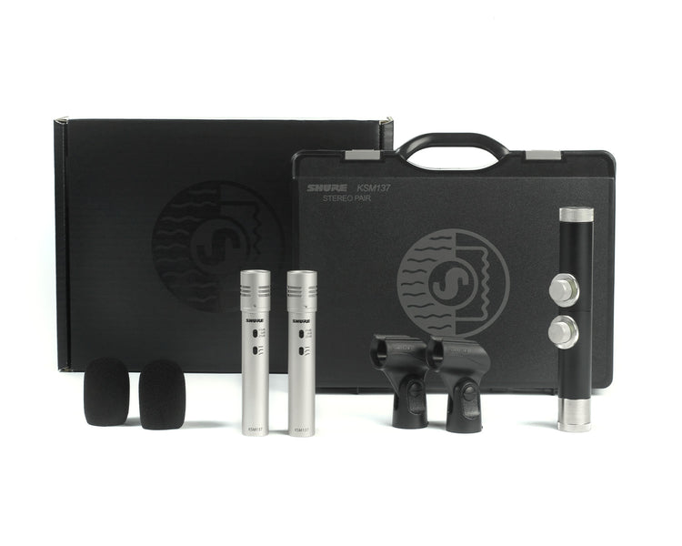 SHUKSM137SLSTEREO - Shure KSM137 or SL STEREO Cardioid Condenser Instrument Mic Stereo PAIR Image 4