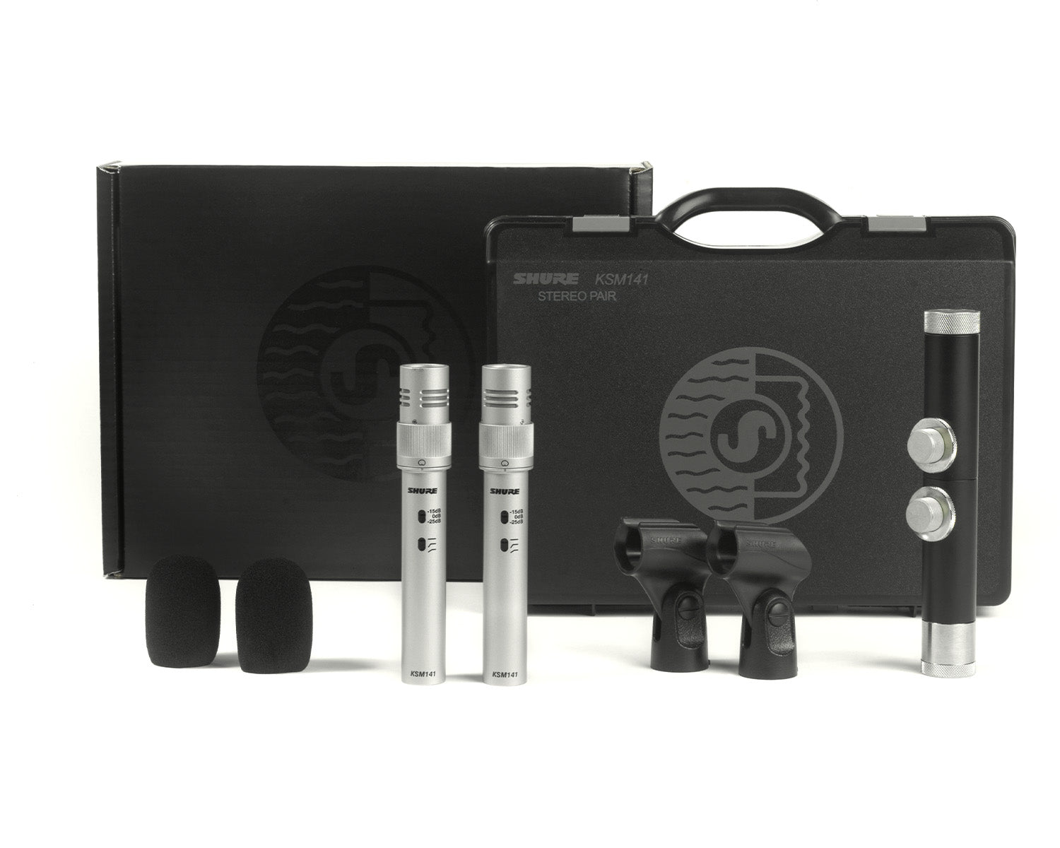 SHUKSM141SLSTEREO - Shure KSM141 or SL STEREO Cardioid or Omni Condenser Mic Stereo PAIR Image 4