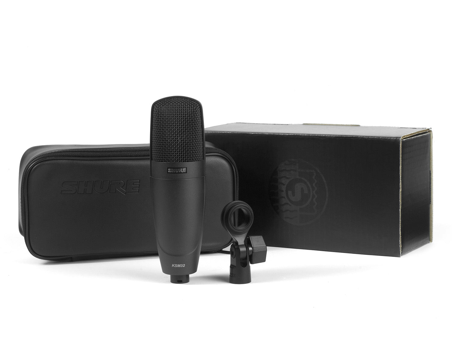 SHUKSM32CG - Shure KSM32 or CG Cardioid Condenser Microphone Black Image 2