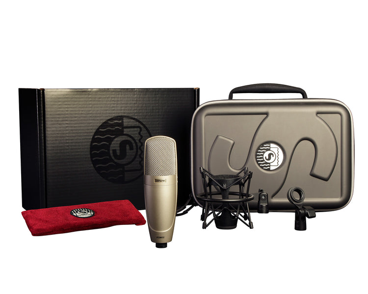 SHUKSM32SL - Shure KSM32 or SL Cardioid Condenser Microphone with Shock Mount Champagne Image 3