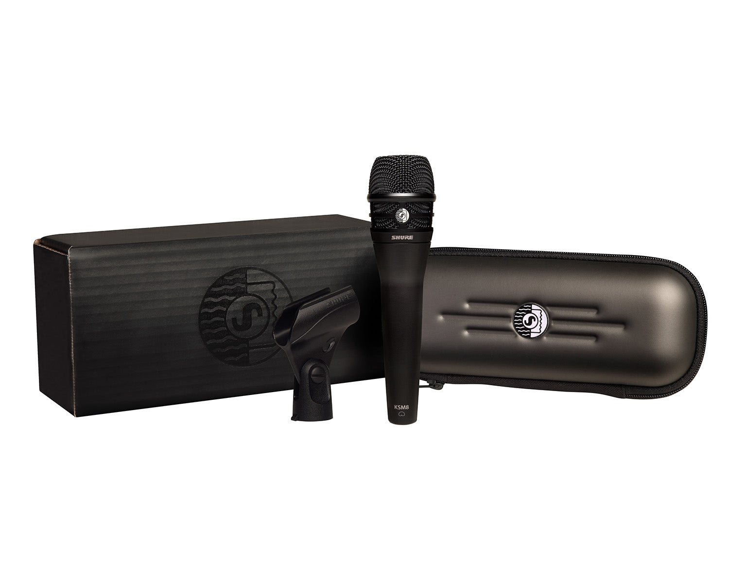 SHUKSM8B - Shure KSM8 or B Cardioid Dualdyne Dual Diaphragm Dynamic Microphone Black Image 4