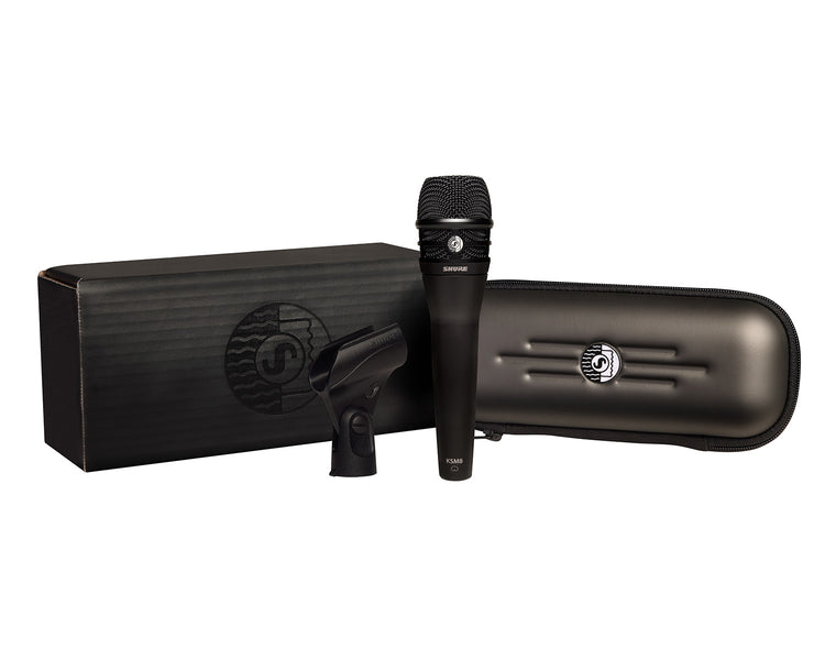 SHUKSM8B - Shure KSM8 or B Cardioid Dualdyne Dual Diaphragm Dynamic Microphone Black Image 4