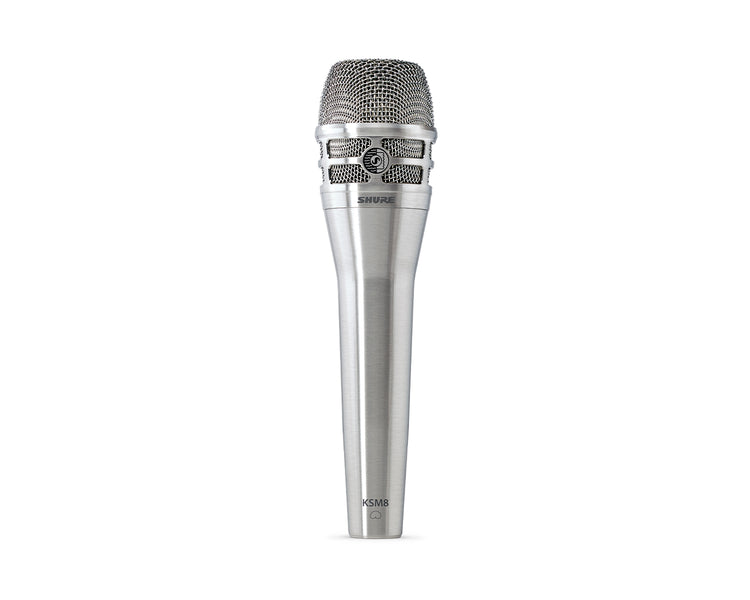 SHUKSM8N - Shure KSM8 or N Cardioid Dualdyne Dual Diaphragm Dynamic Microphone Nickel Image 1