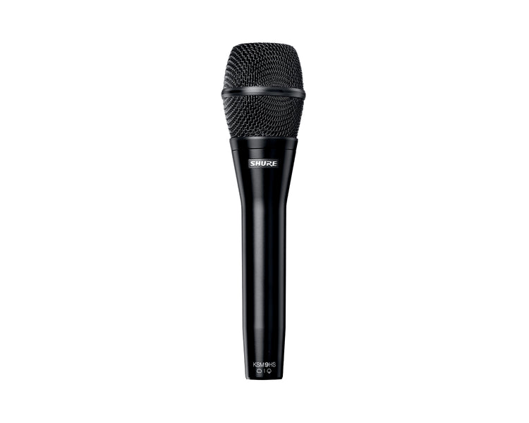 SHUKSM9HS - Shure KSM9HS Hypercardioid or Subcardioid Condenser Microphone Black Image 1