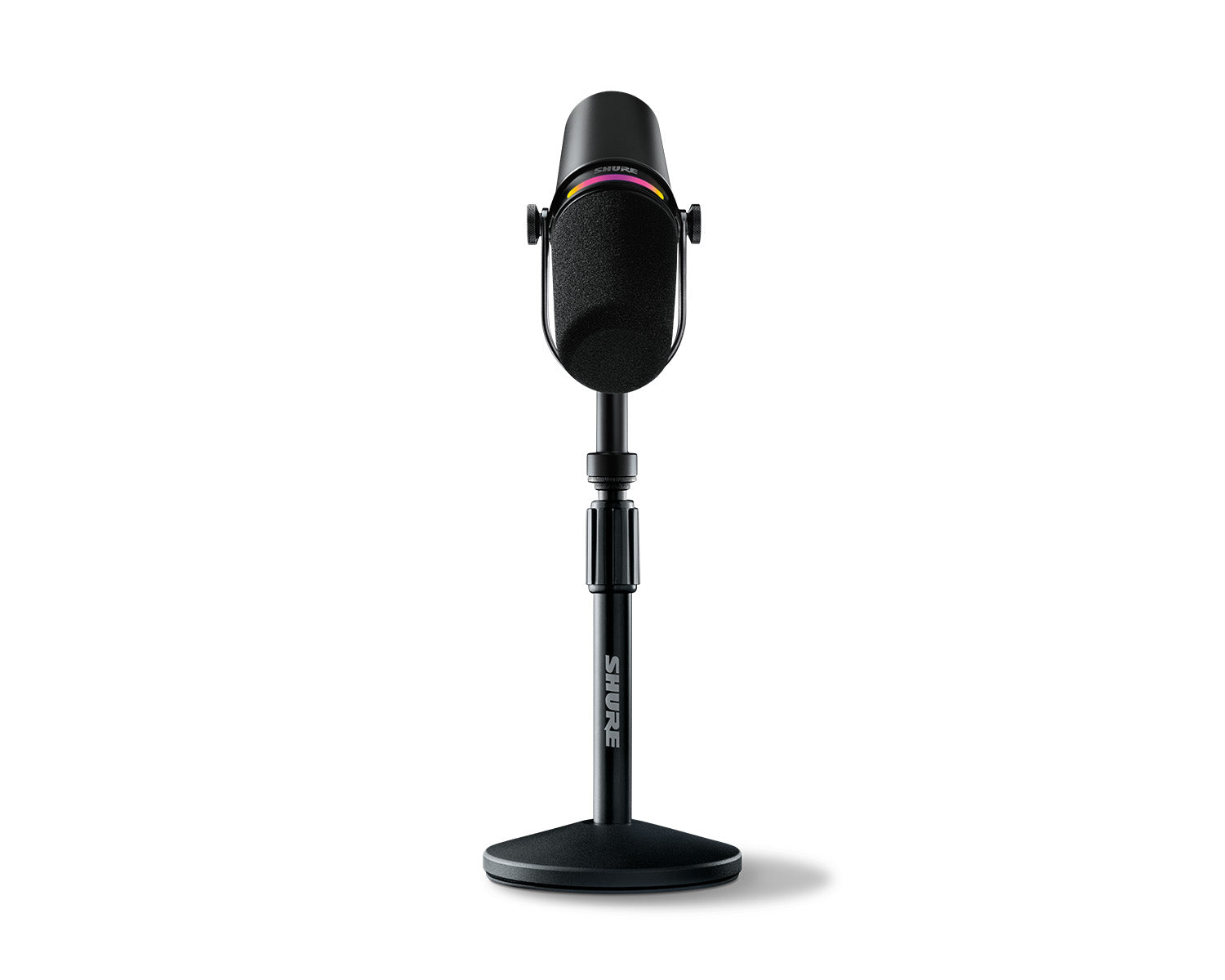 SHUMV7KBNDL - Shure MV7 and K BNDL Dynamic Podcast LED Microphone with Stand Black Image 3