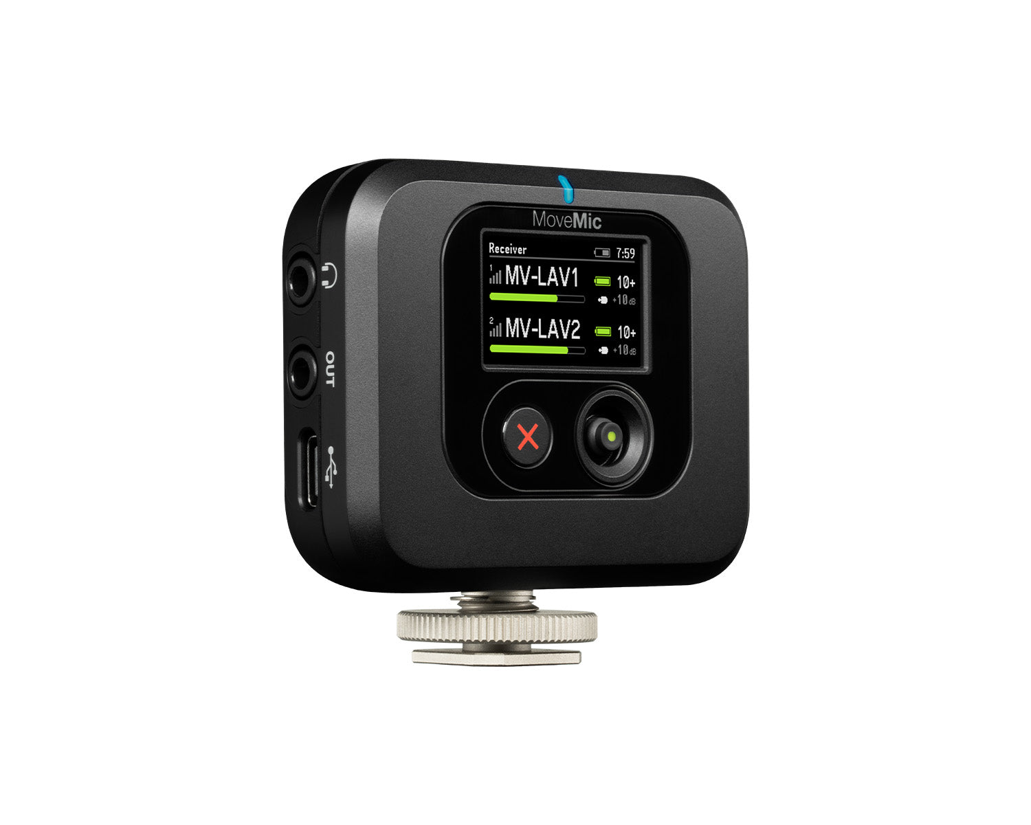 SHUMVRZ6 - Shure MoveMic Receiver 2 Ch Wireless Receiver for MoveMic Image 1