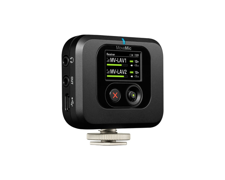 SHUMVRZ6 - Shure MoveMic Receiver 2 Ch Wireless Receiver for MoveMic Image 1