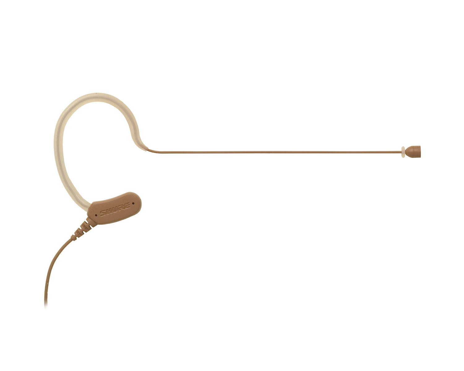 SHUMX153COTQG - Shure MX153C Omnidirectional Condenser Earset Microphone with TQG Cocoa Image 1