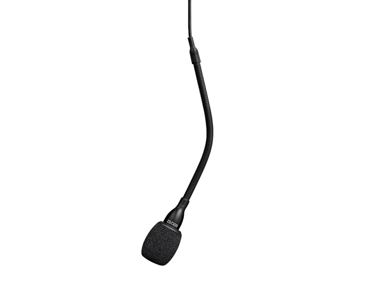SHUMX202BS - Shure MX202B or S Microflex Supercardioid Overhead Mic 3 Pin XLR Black Image 1