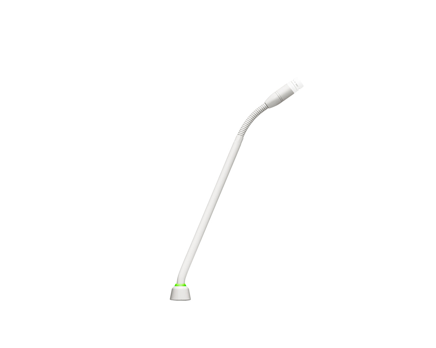 SHUMX410WLPN - Shure MX410WLP or N Microflex 10inch No Capsule Gooseneck Mic No Preamp White Image 1