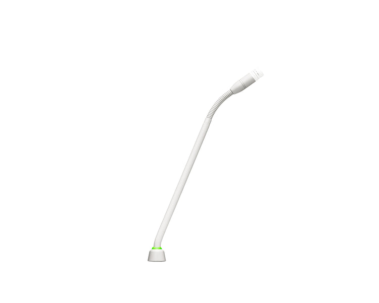 SHUMX410WLPN - Shure MX410WLP or N Microflex 10inch No Capsule Gooseneck Mic No Preamp White Image 1
