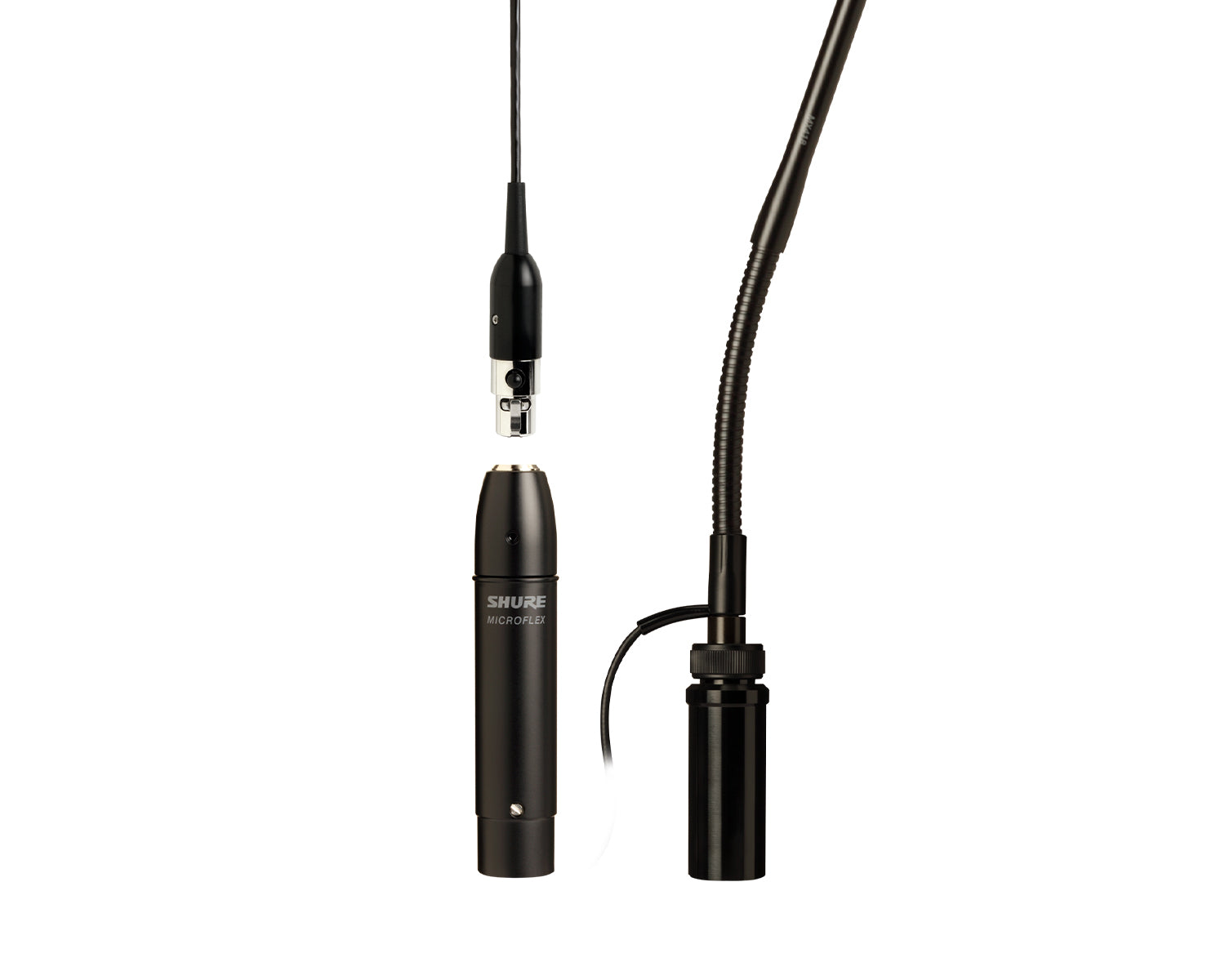 SHUMX418SES - Shure MX418SE or S Microflex 18inch Supercardioid Gooseneck Mic SideEx or Preamp Image 2