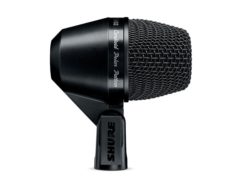 SHUPGA52XLR - Shure PGA52 Cardioid Dynamic Kick Drum Microphone and Swivel Mount Image 1