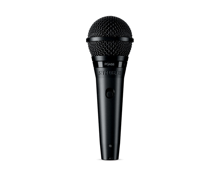 SHUPGA58XLRE - Shure PGA58 XLR Cardioid Dynamic Vocal Microphone with XLR Cable Image 1