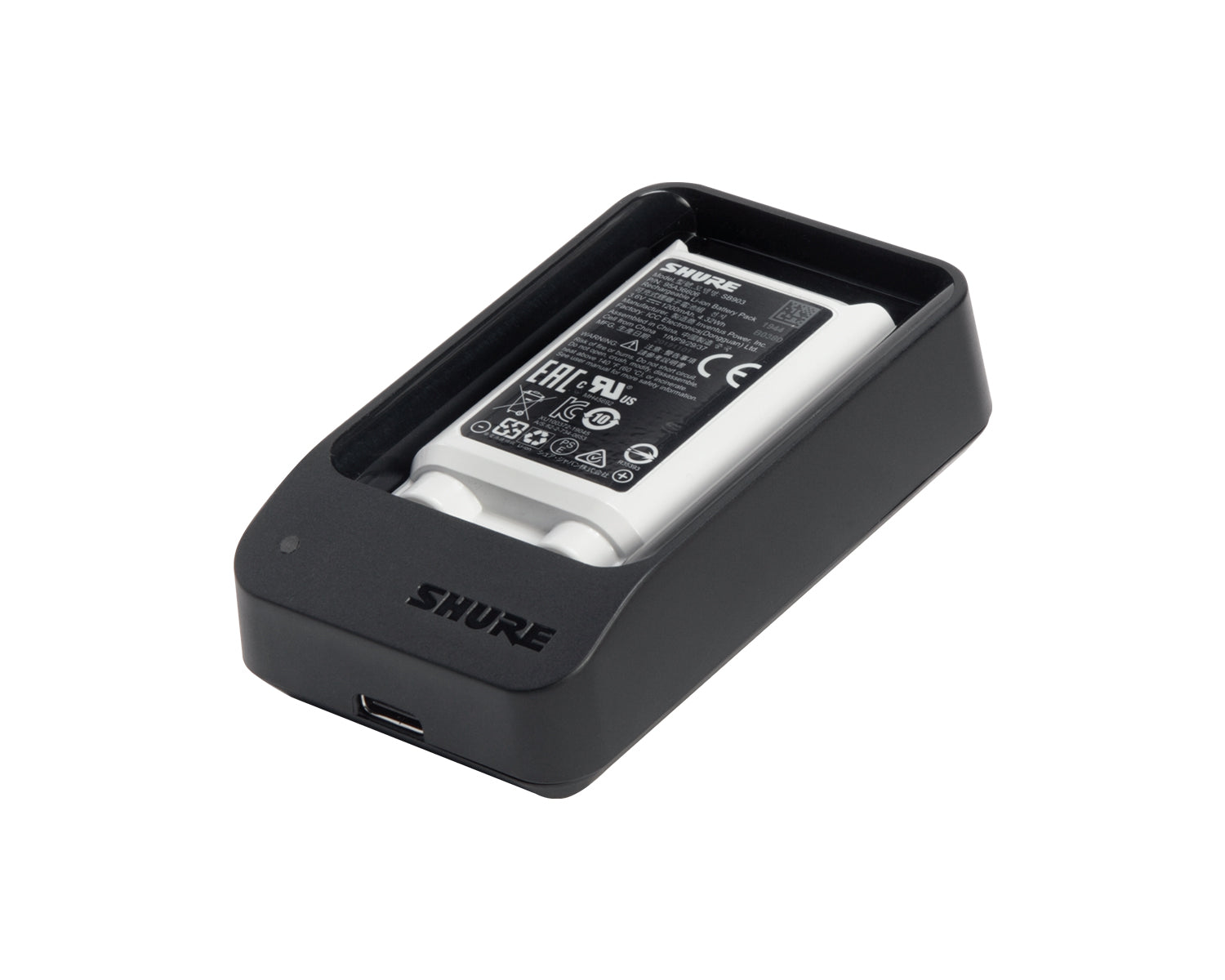 SHUSBC10903UK - Shure SBC10 903 USB Single Battery Charger for SB903 Battery Image 2