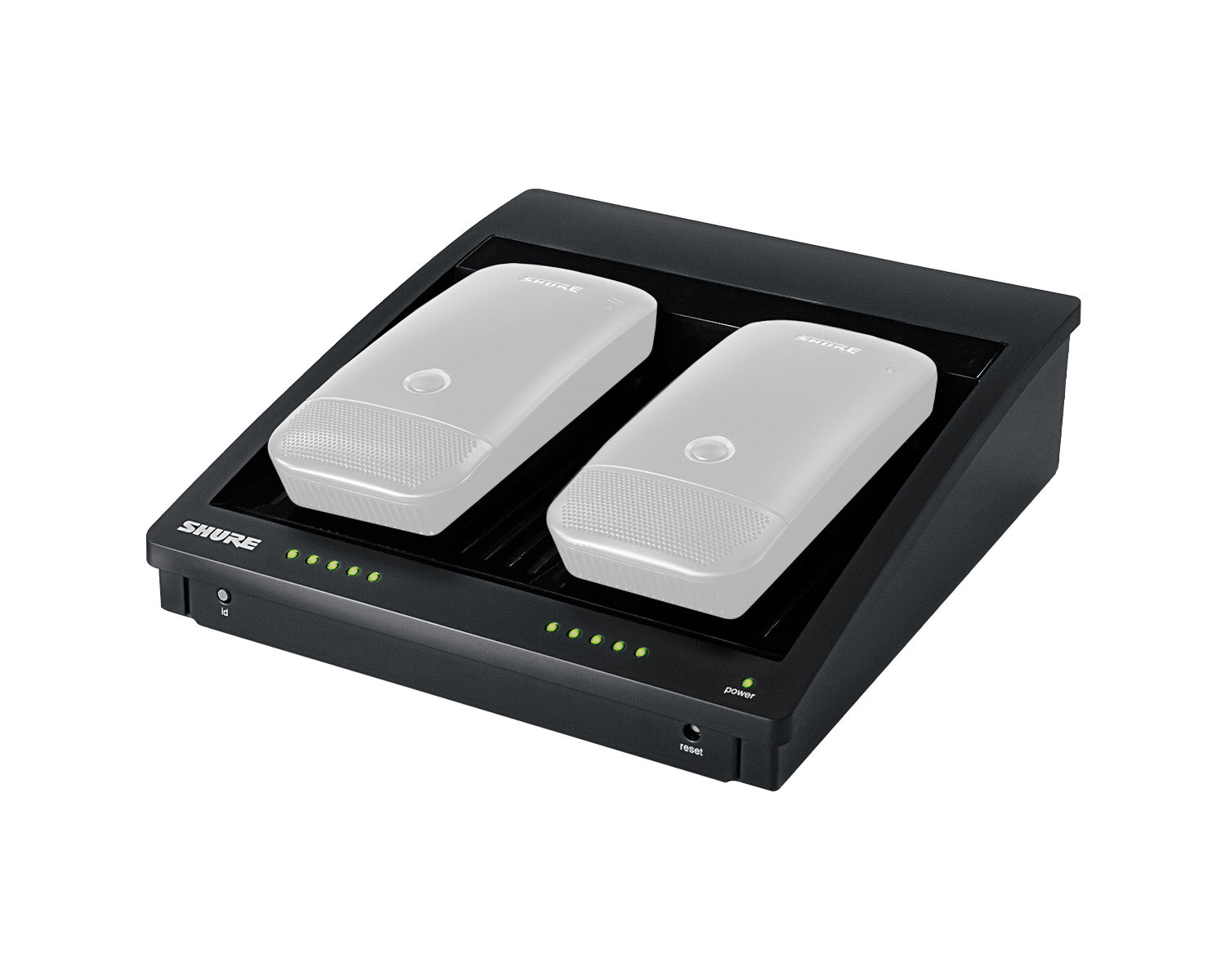 SHUSBC250UK - Shure SBC250 2 Bay Networked Charging Station for ULXD6 or 8 Boundary Mics Image 2