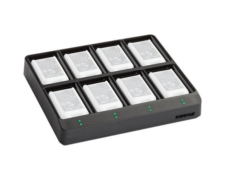 SHUSBC80903UK - Shure SBC80 903 8 Bay Battery Charging Station for 8 x SB903 Batteries Image 2