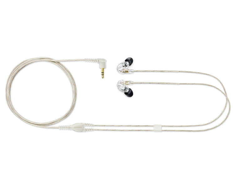 SHUSE215CLEFS - Shure SE215 Pro Sound Isolating IEM Earphones w or Dynamic Drivers Clear Image 3