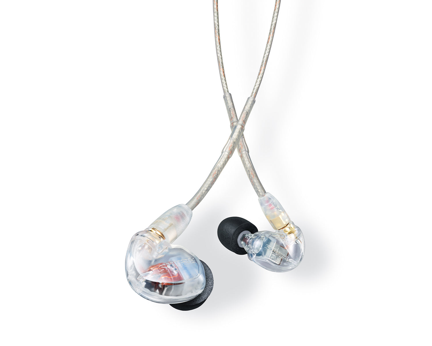 SHUSE425CLEFS - Shure SE425 Pro Sound Isolating IEM Earphones with Dual Drivers Clear Image 1