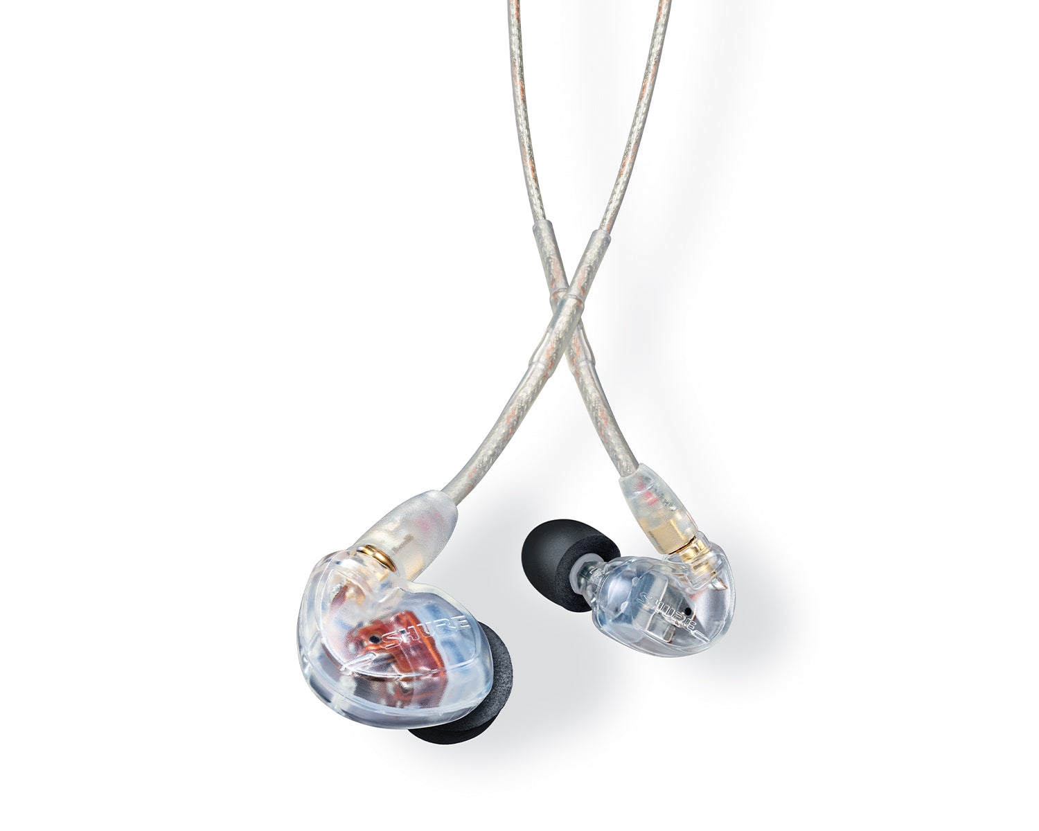 SHUSE535CLEFS - Shure SE535 Pro Sound Isolating IEM Earphones with Triple Drivers Clear Image 1