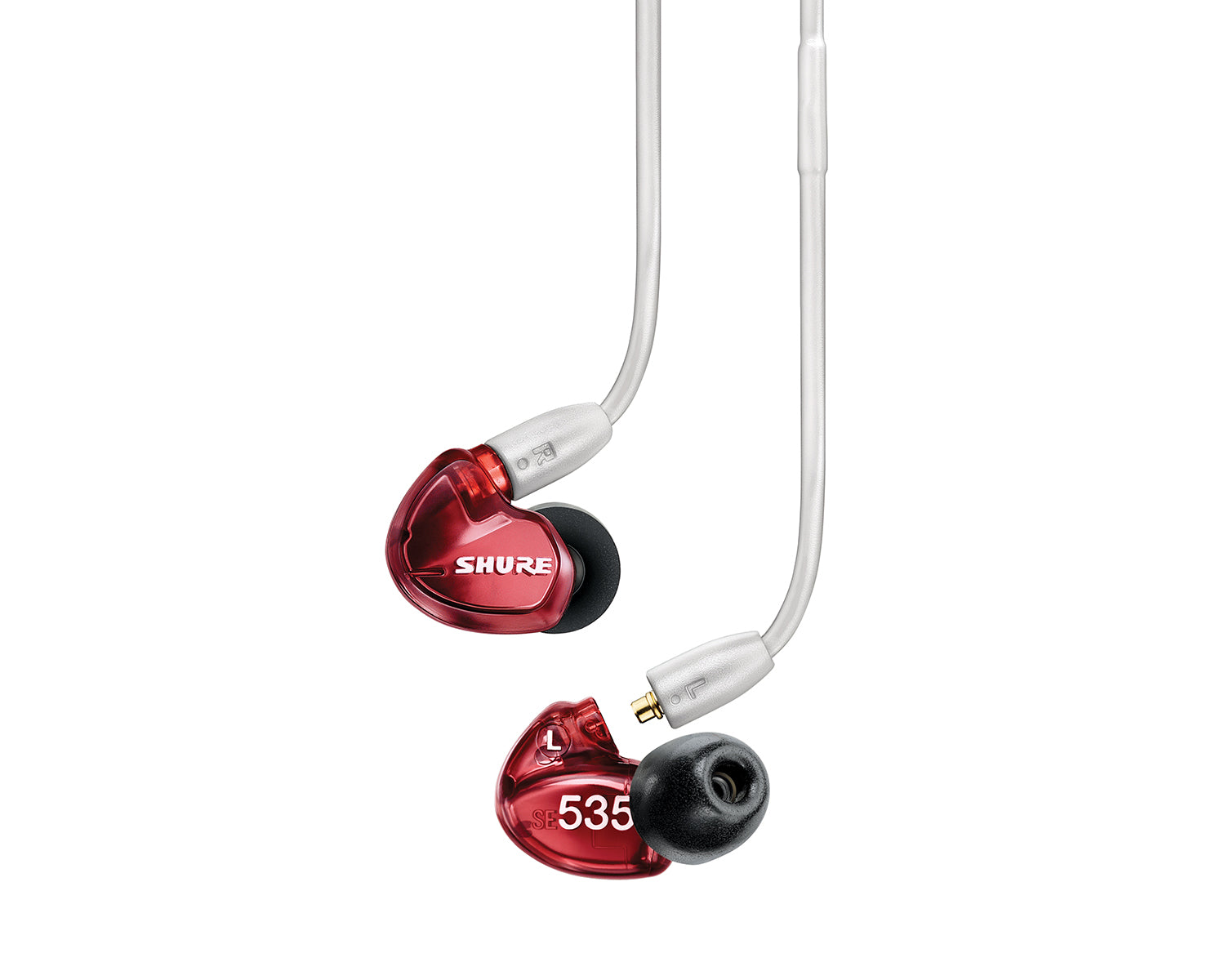 SHUSE535LTDEFS - Shure SE535 Pro Sound Isolating IEM Earphones with Triple Drivers Red Image 2