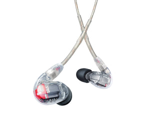 SHUSE846G2CLEFS - Shure SE846 Gen 2 Sound Isolating IEM Earphones with Quad Drivers Clear Image 1