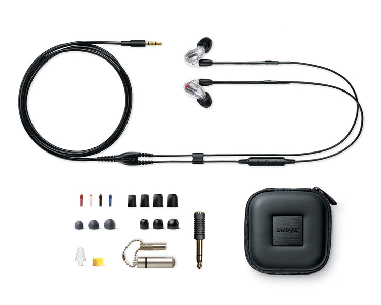 SHUSE846G2CLEFS - Shure SE846 Gen 2 Sound Isolating IEM Earphones with Quad Drivers Clear Image 3