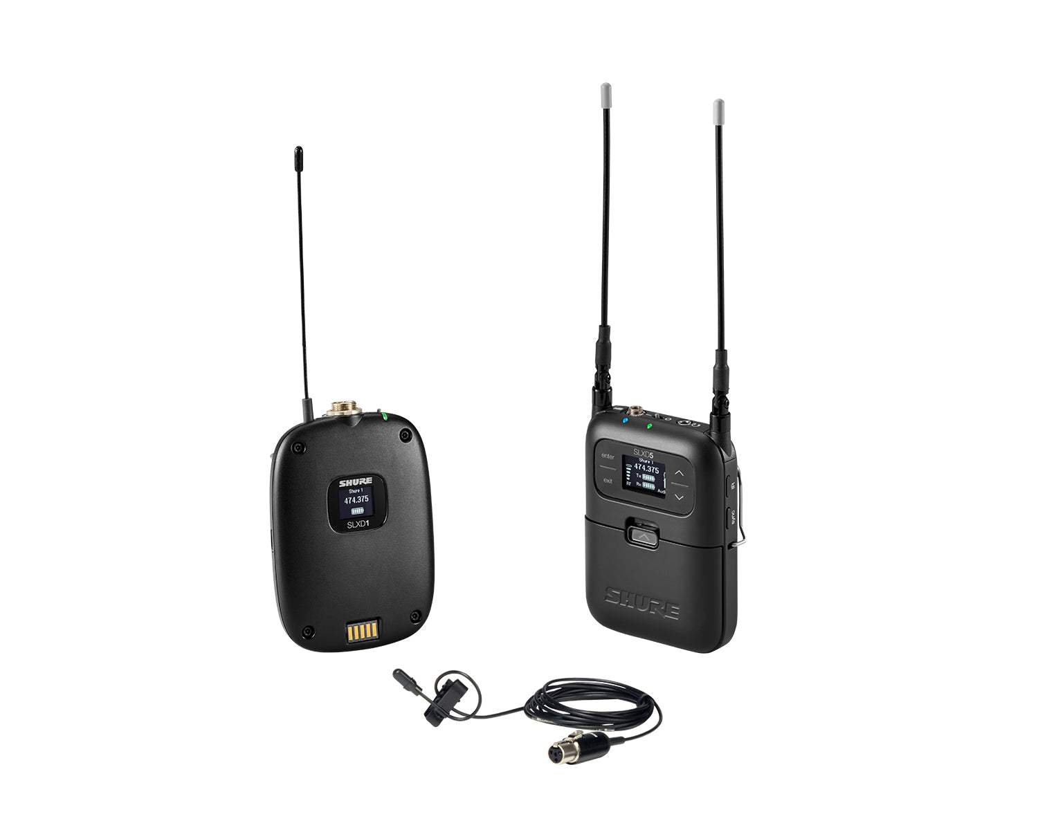 SHUSLXD15DL4BK59 - Shure SLXD15 or DL4B Wireless Portable Lav System SLXD5 or SLXD1 or DL4 K59 Image 1