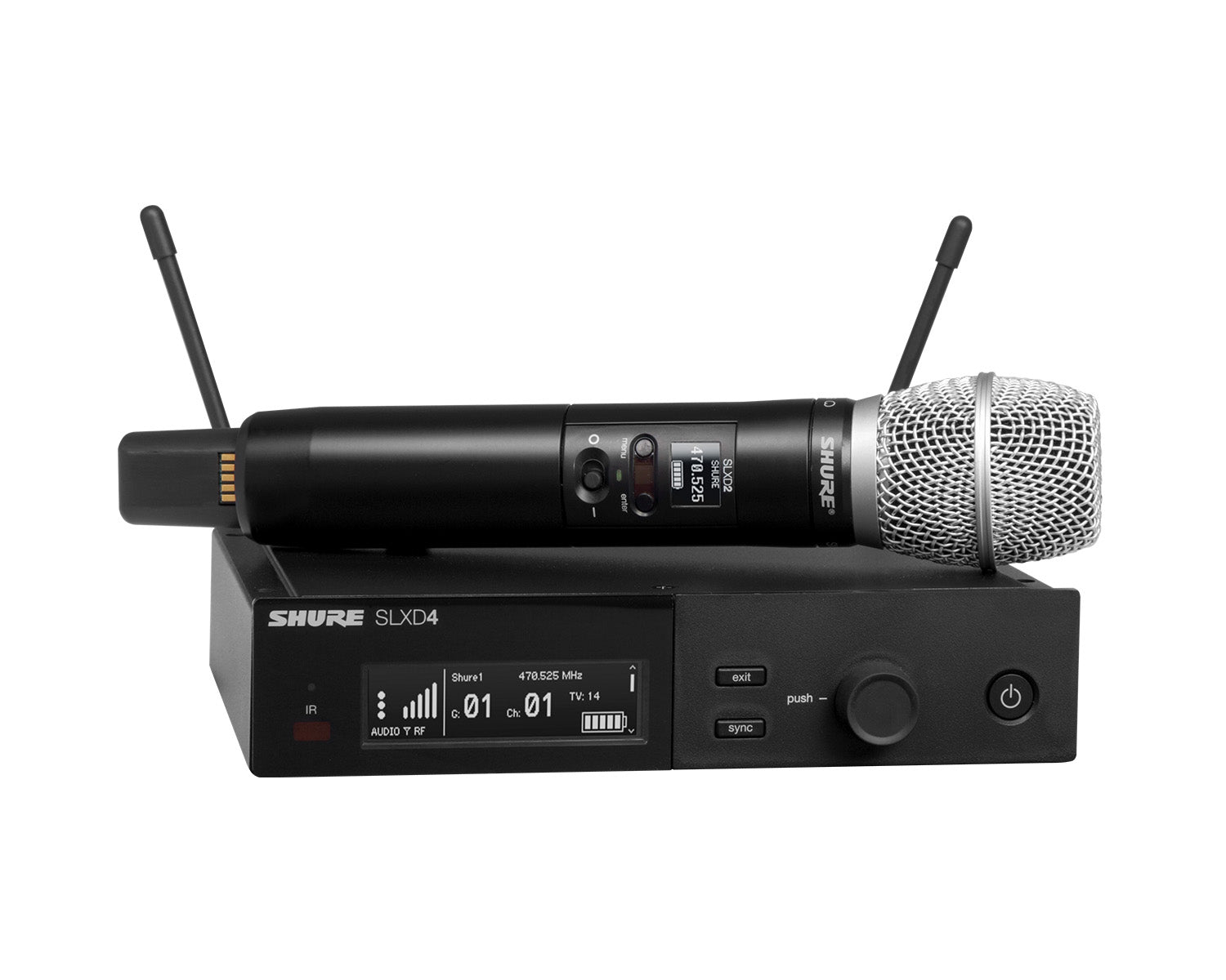 SHUSLXD24UKSM86K59 - Shure SLXD24 or SM86 Wireless Handheld System SLXD2 or SM86 K59 Image 1