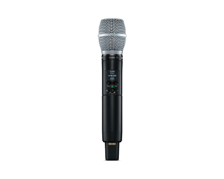SHUSLXD24UKSM86K59 - Shure SLXD24 or SM86 Wireless Handheld System SLXD2 or SM86 K59 Image 4