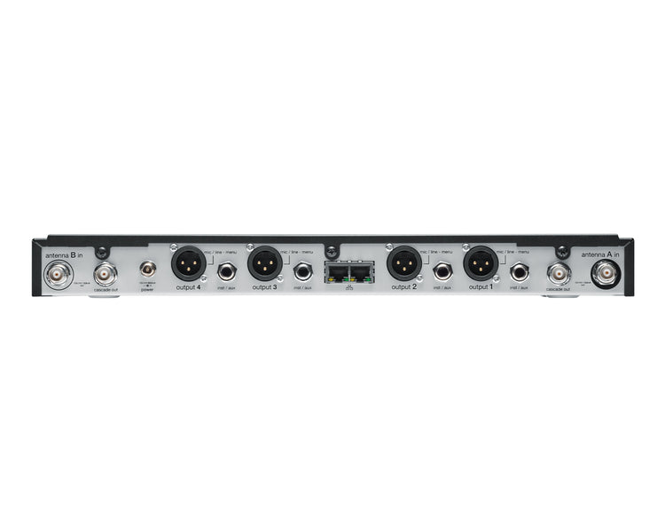 SHUSLXD4QUKK55 - Shure SLXD4Q and Quad Wireless Rack Receiver 1U K55 606 694 MHz Image 5