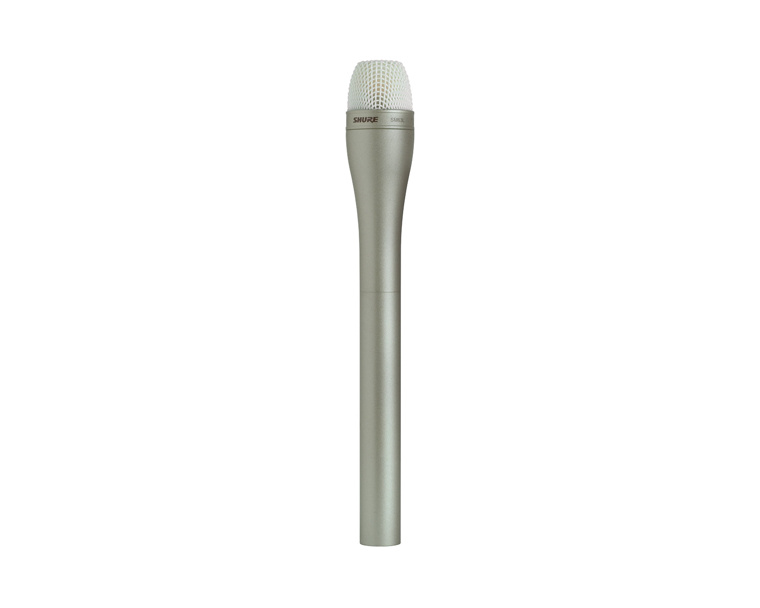 SHUSM63L - Shure SM63L Omnidirectional Dynamic Long Body Microphone Champagne Image 1
