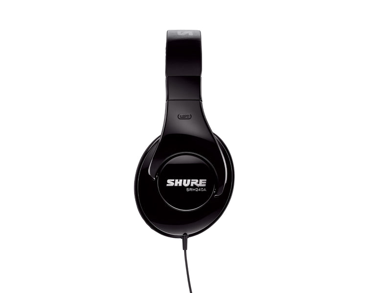 SHUSRH240ABKEFS - Shure SRH240A Closed Back Stereo Headphones 3.5mm or 1 or 4inch Image 4