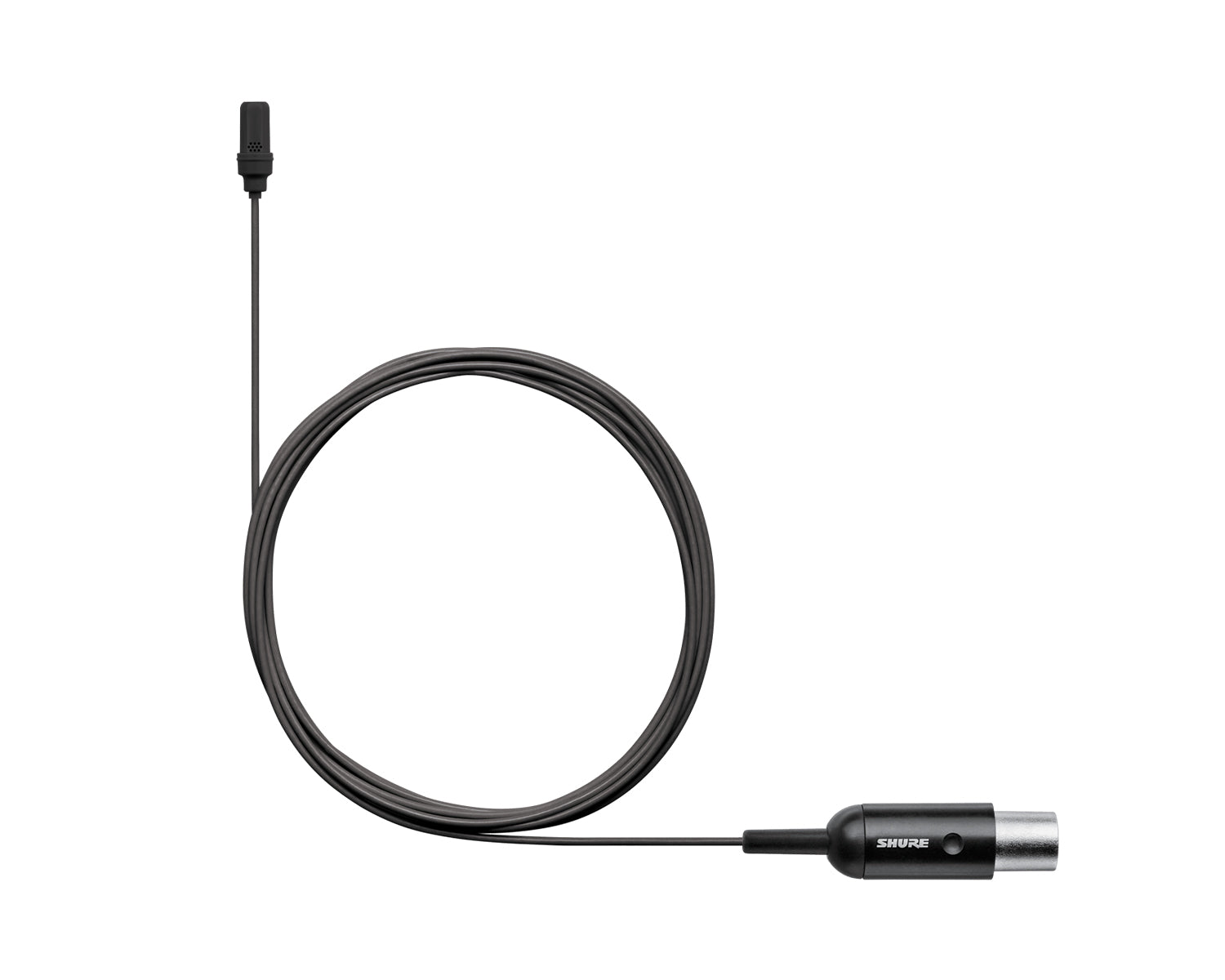 SHUUL4BCMTQGA - Shure UL4B or C MTQG Cardioid Lavalier Microphone MTQG Black Image 1