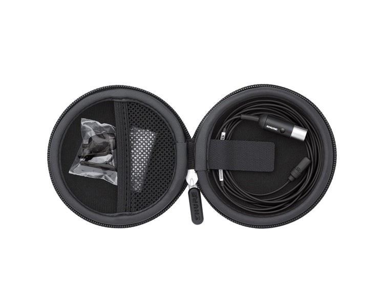 SHUUL4BCMTQGA - Shure UL4B or C MTQG Cardioid Lavalier Microphone MTQG Black Image 3