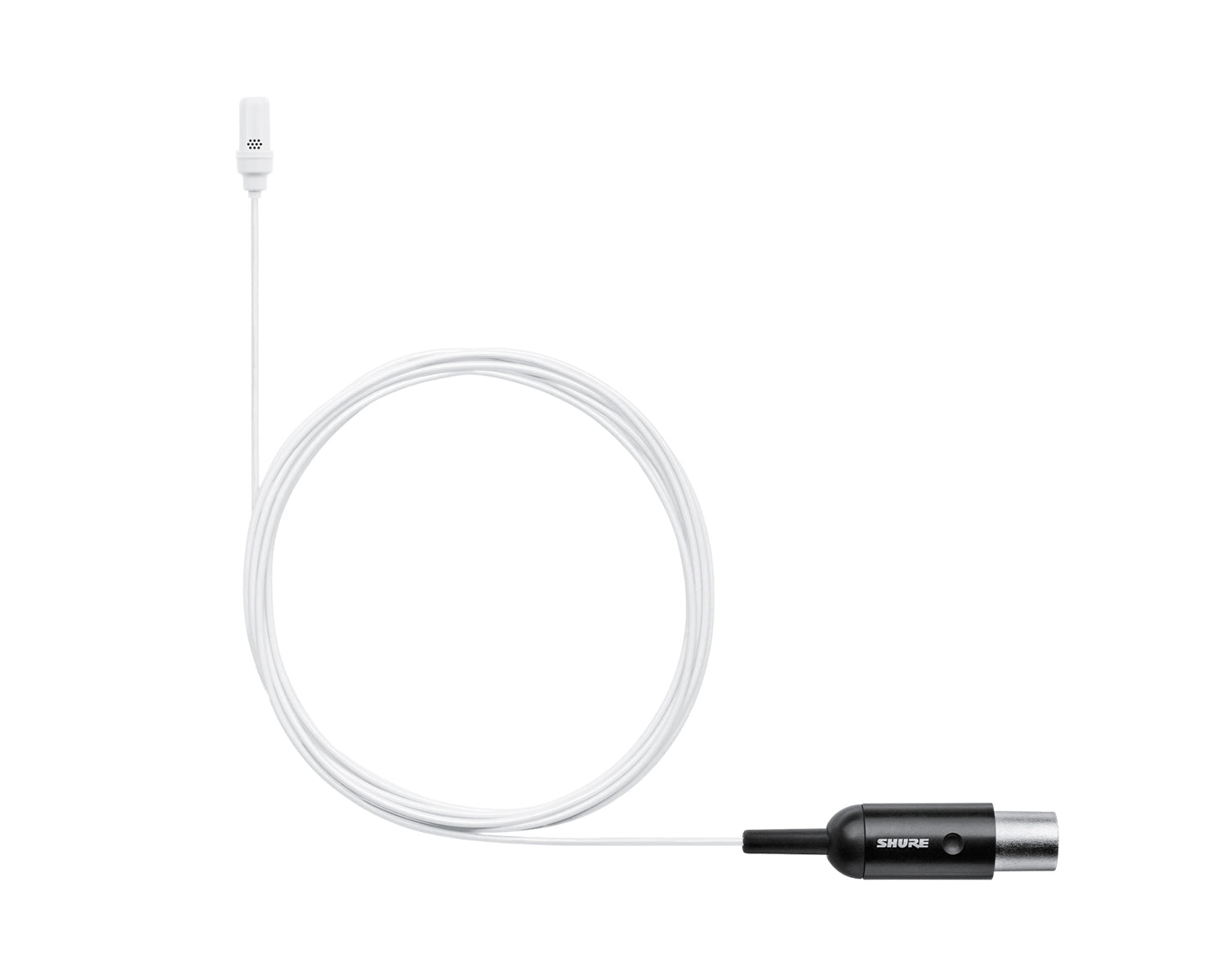SHUUL4WCMTQGA - Shure UL4W or C MTQG UL4 Cardioid Lavalier Microphone MTQG White Image 1