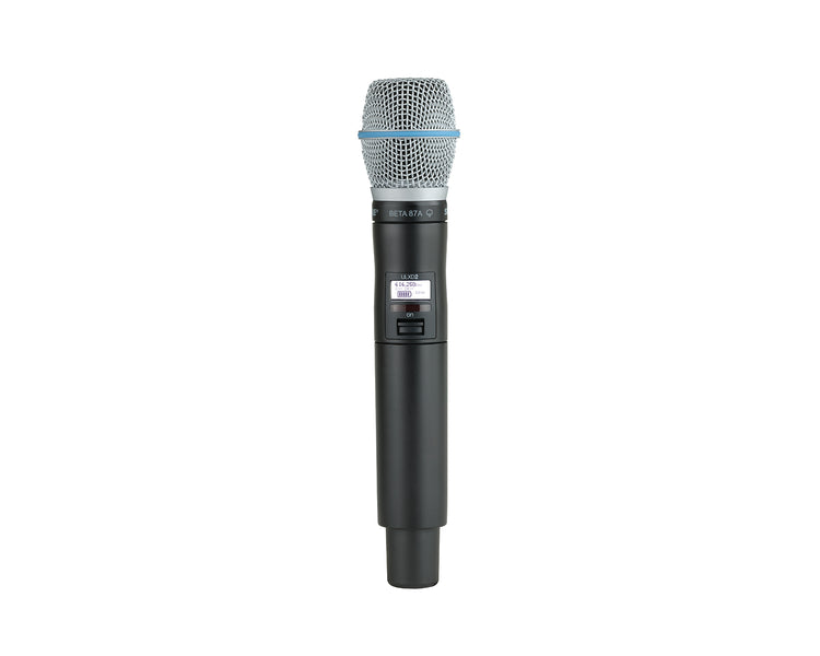 SHUULXD2B87AK51 - Shure ULXD2 or B87A ULXD2 Handheld Transmitter w or BETA87A Capsule K51 CH38 Image 1