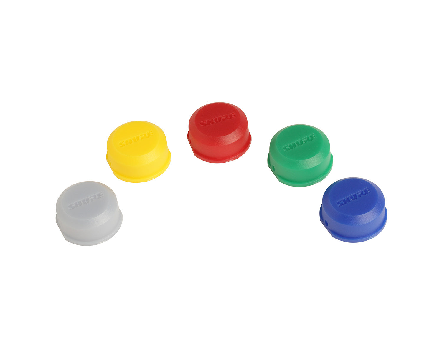 SHUWA621 - Shure WA621 Coloured ID Caps for BLX Handheld Transmitters 5 Pack Image 2