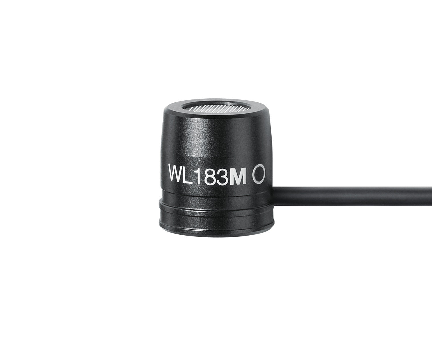 SHUWL183MBOLM3 - Shure WL183M Omnidirectional Condenser Lavalier Microphone LM3 Black Image 2