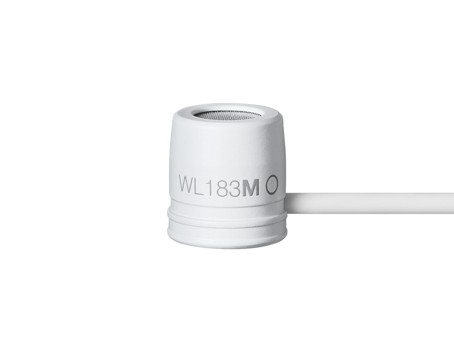 SHUWL183MWOLM3 - Shure WL183M Omnidirectional Condenser Lavalier Microphone LM3 White Image 2
