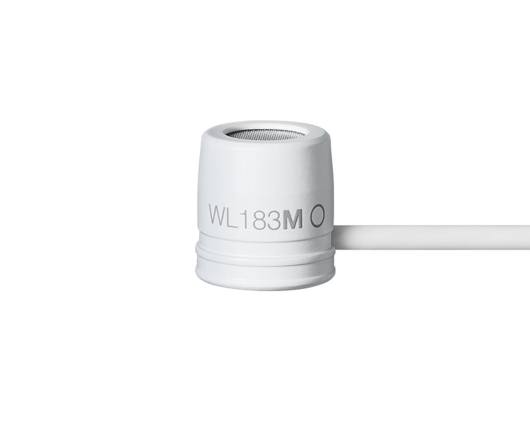 SHUWL183MWOTQG - Shure WL183M Omnidirectional Condenser Lavalier Microphone TQG White Image 2