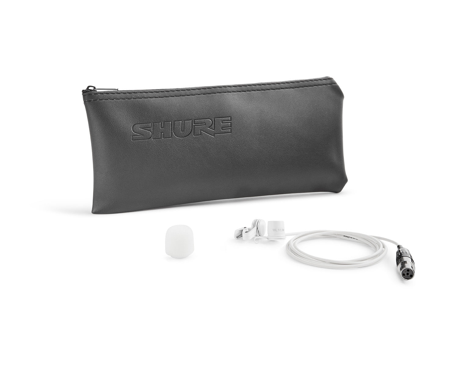 SHUWL183MWOTQG - Shure WL183M Omnidirectional Condenser Lavalier Microphone TQG White Image 3