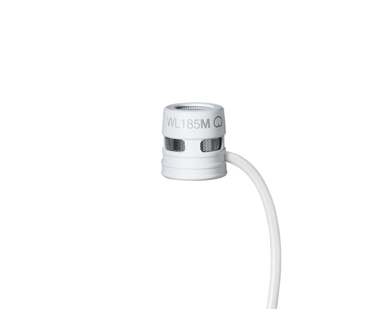 SHUWL185MWCTQG - Shure WL185M Cardioid Condenser Lavalier Microphone TQG White Image 1