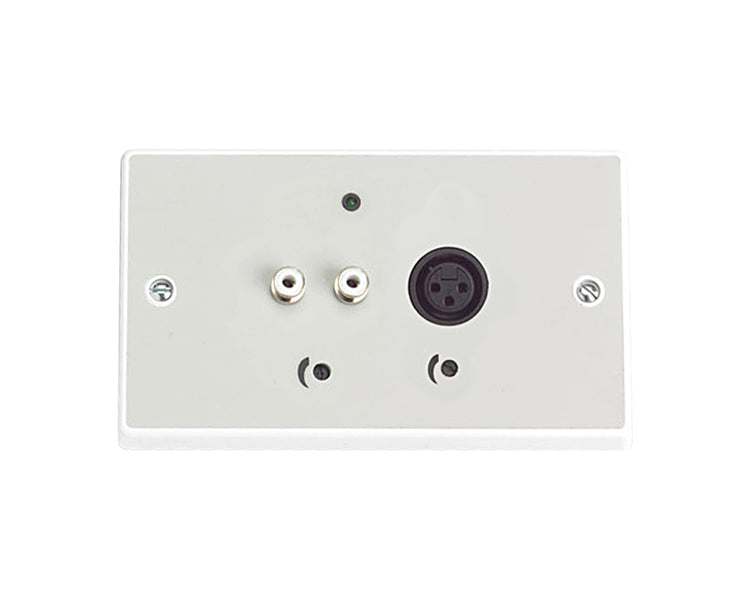 SIGAPXMM - SigNET APXMM Dual Outreach Input Plate 3 Pin XLR Mic or Phono Line Image 1