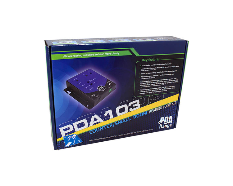 SIGPDA103R - SigNET PDA103R Small Room Ceiling Loop Kit (Amp APM Mic 40m Loop) Image 1