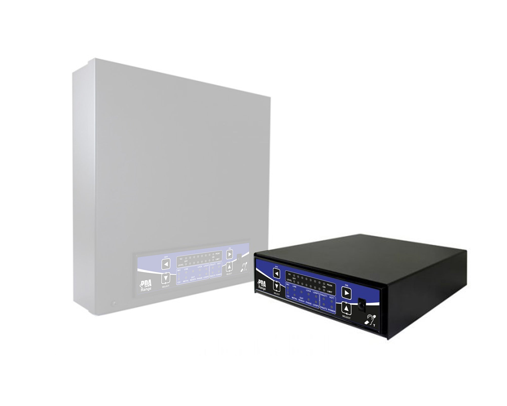 SIGPDA7SD - SigNET PDA7 or SD Free Standing Hearing Loop Amp with LED Display 500m2 Image 2