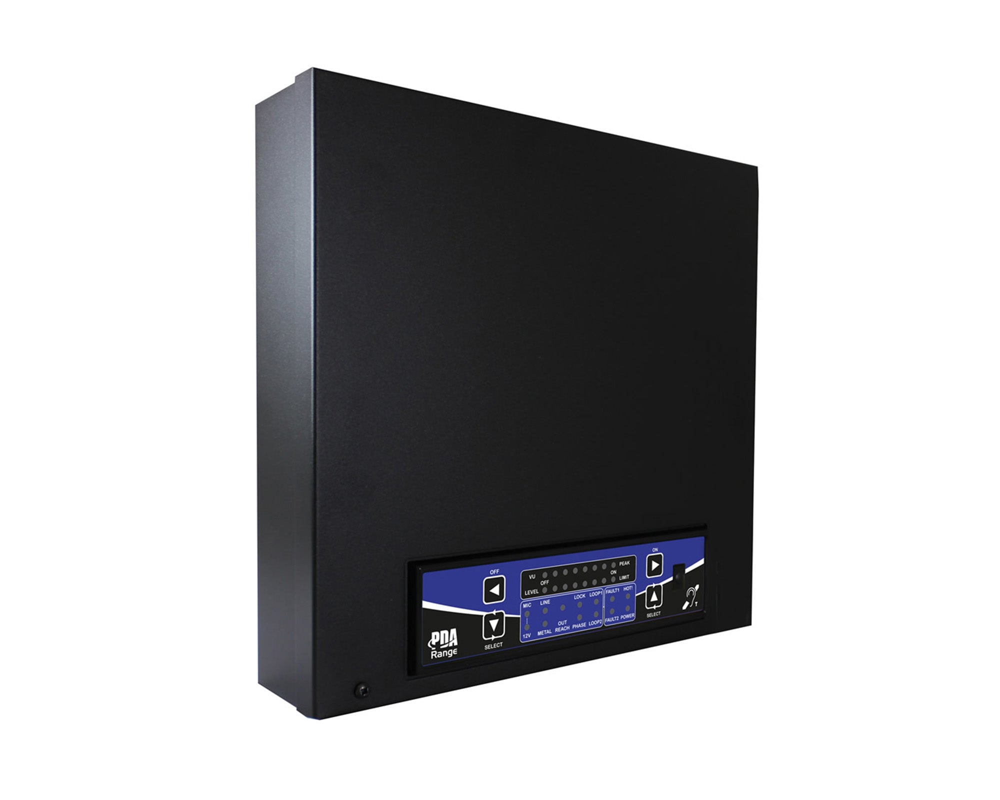 SIGPDA7SW - SigNET PDA7 or SW Wall Mount Hearing Loop Amp with LED Display 500m2 Image 1
