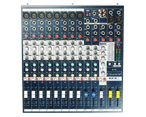 SOUEFX8 - Soundcraft EFX8 8:2 Mixer 8 Mic 2 Stereo i or p and Effects Exc Rack Kit Image 2